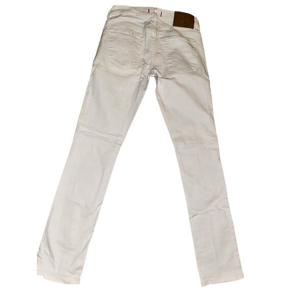 Guess Los Angeles Women Jeans‎ Size 30x32 White Denim Y2K Mid Rise Skinny - Picture 2 of 11